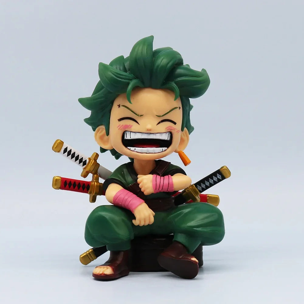 One Piece: Chibi Smiles Figure Set | Luffy, Zoro & Sanji