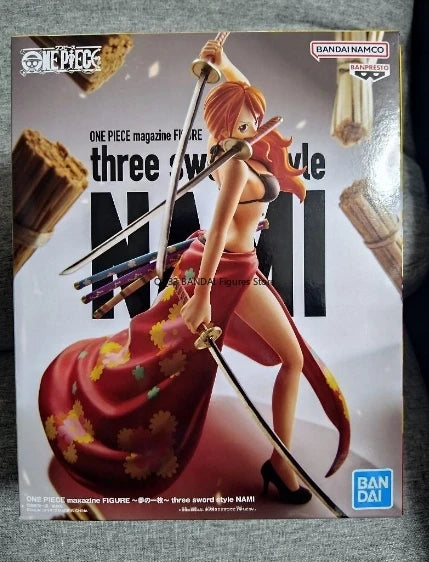 Original BANDAI One Piece: Three Sword Style Nami Anime