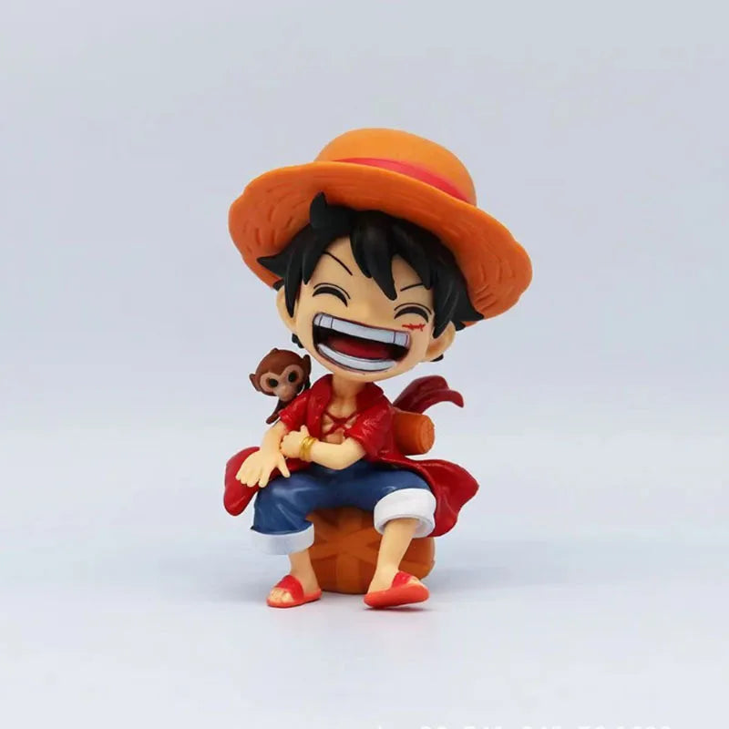 One Piece: Chibi Smiles Figure Set | Luffy, Zoro & Sanji