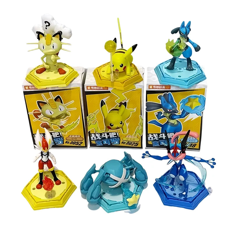 Pokémon: Battle Figures Set | Pikachu, Charizard, Lucario & More!