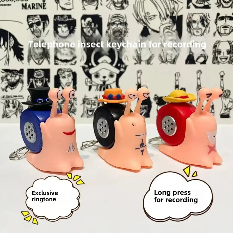 Den Den Mushi Keychain Collection