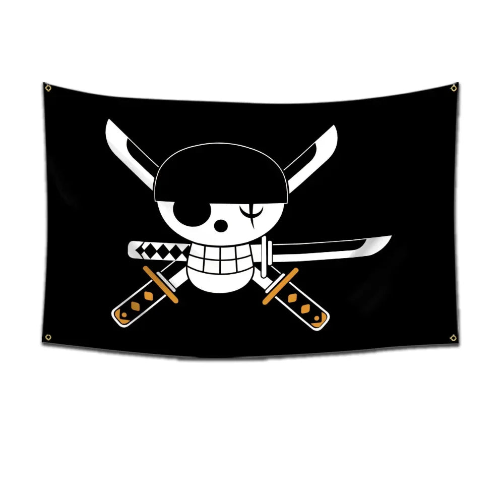 One Piece Pirate Flags | Straw Hat Crew Collection
