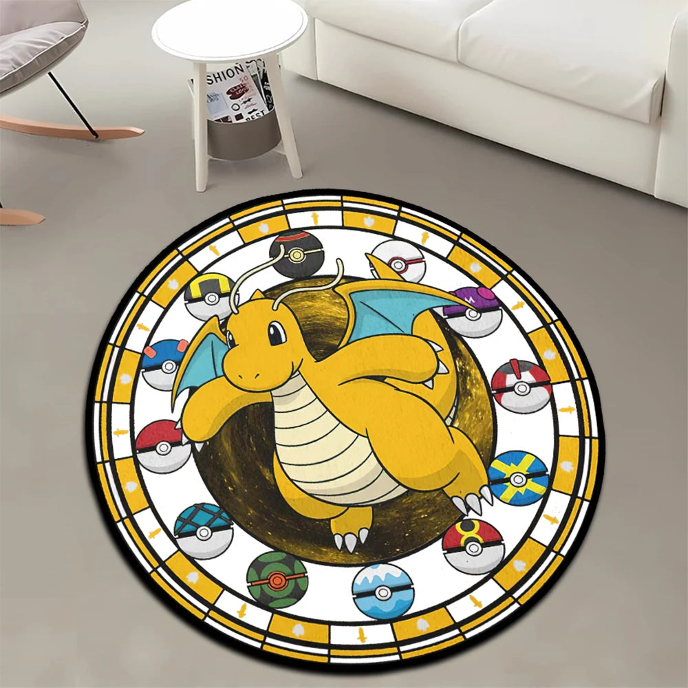 Pokémon Neon Art Rug Collection | Starter Edition