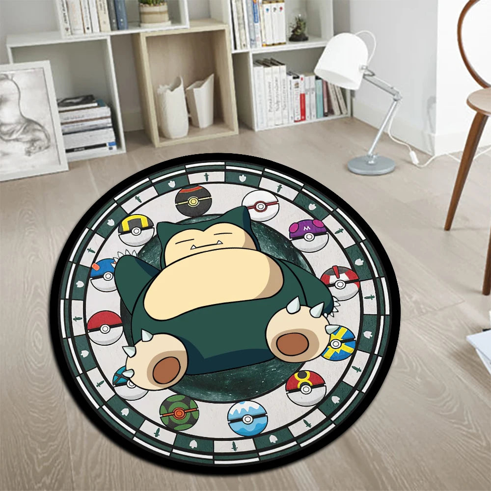 Pokémon Neon Art Rug Collection | Starter Edition