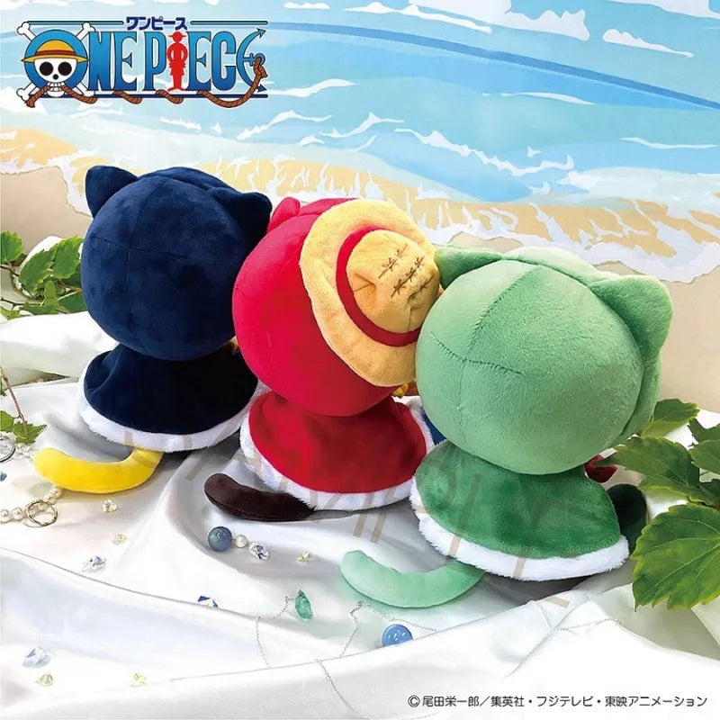 Original Genuine Monkey D Luffy, Roronoa Zoro & Sanji plushies