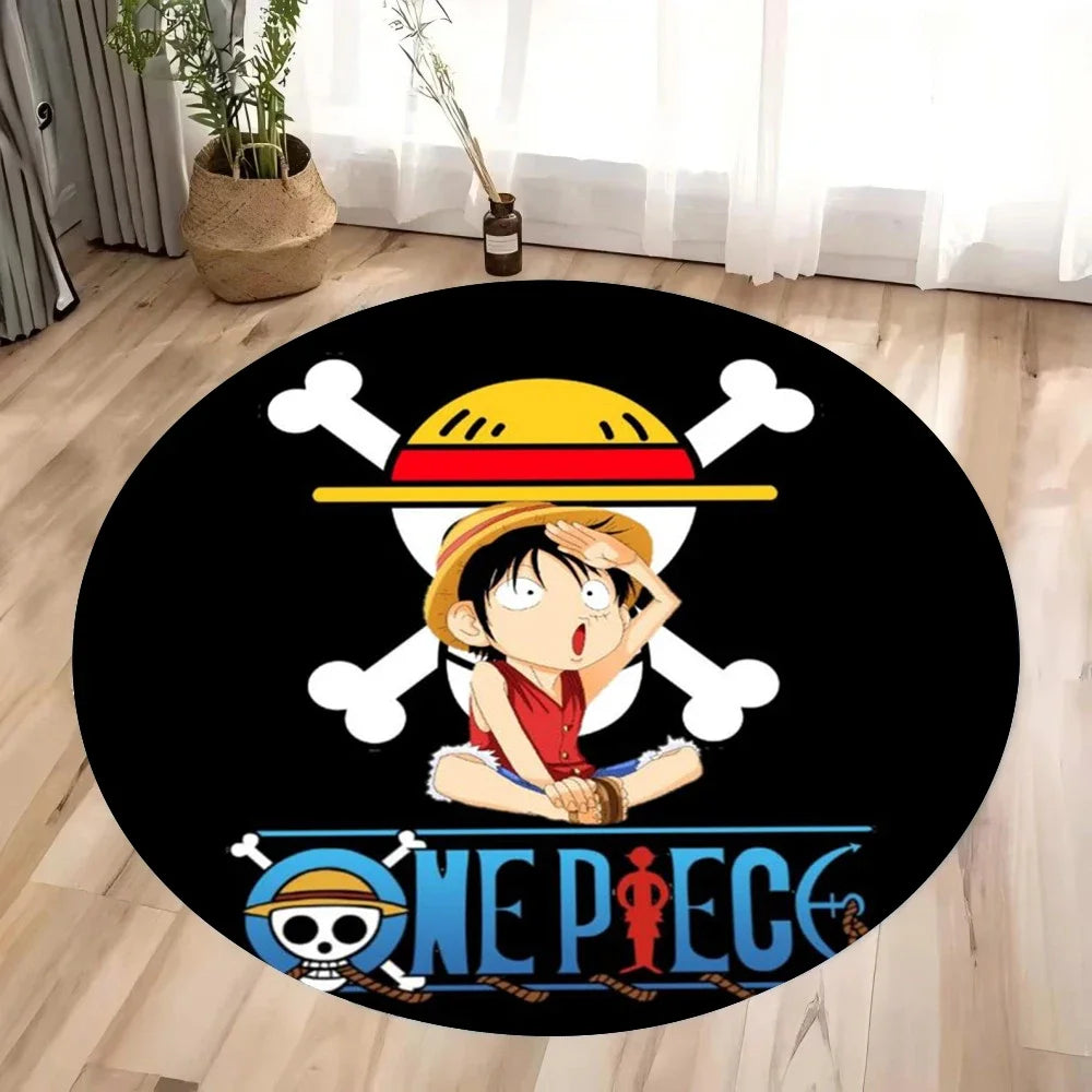 One Piece Pirate Crew Rug Collection | Straw Hat & Jolly Roger Designs