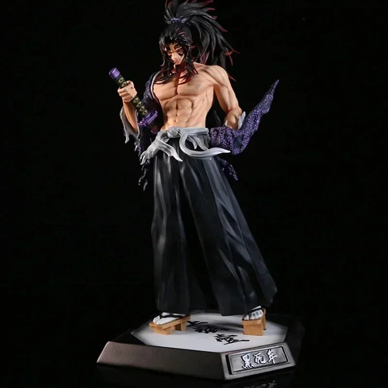 Action figures of Demon Slayer characters