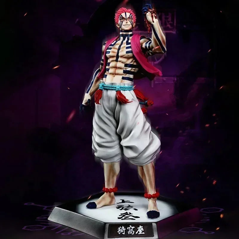 Action figures of Demon Slayer characters