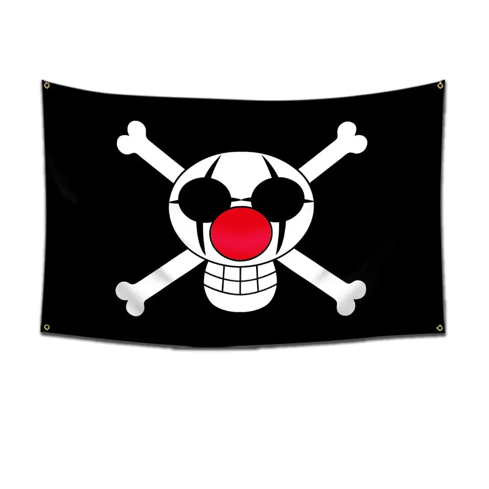 One Piece Pirate Flags | Straw Hat Crew Collection