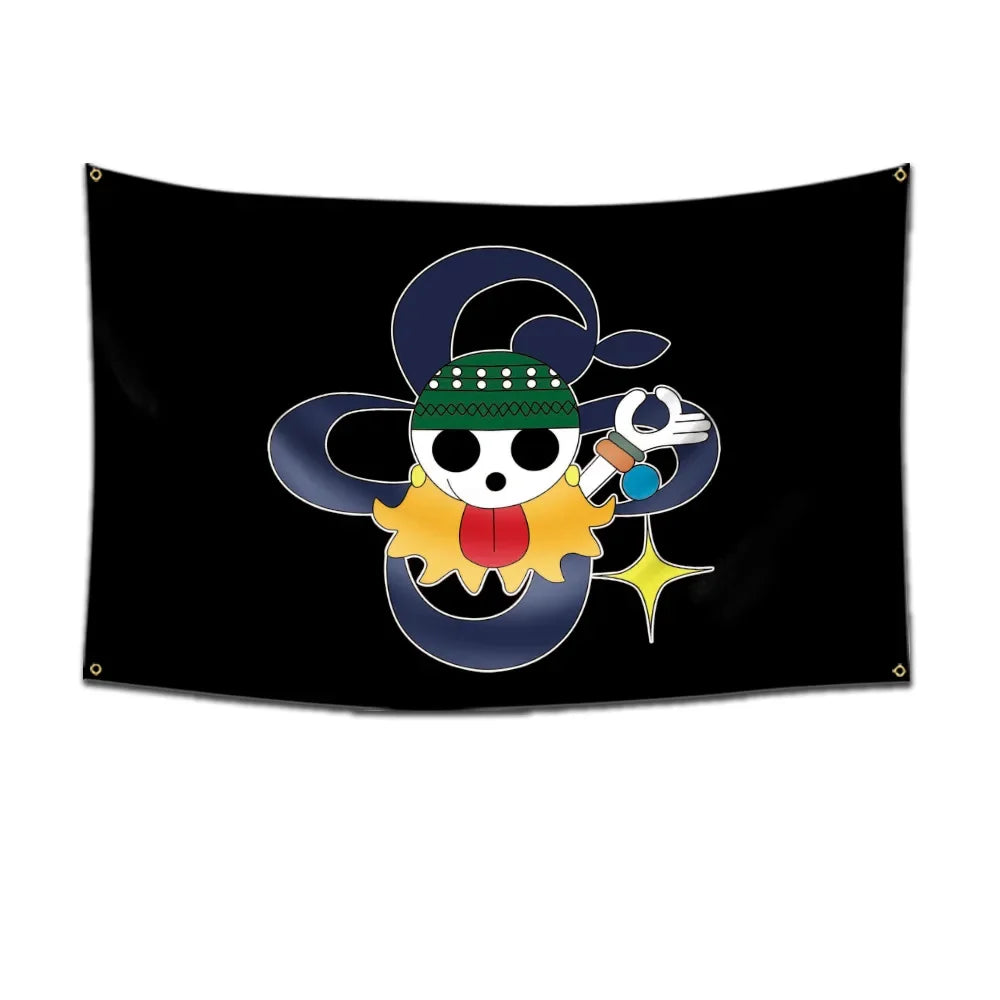 One Piece Pirate Flags | Straw Hat Crew Collection