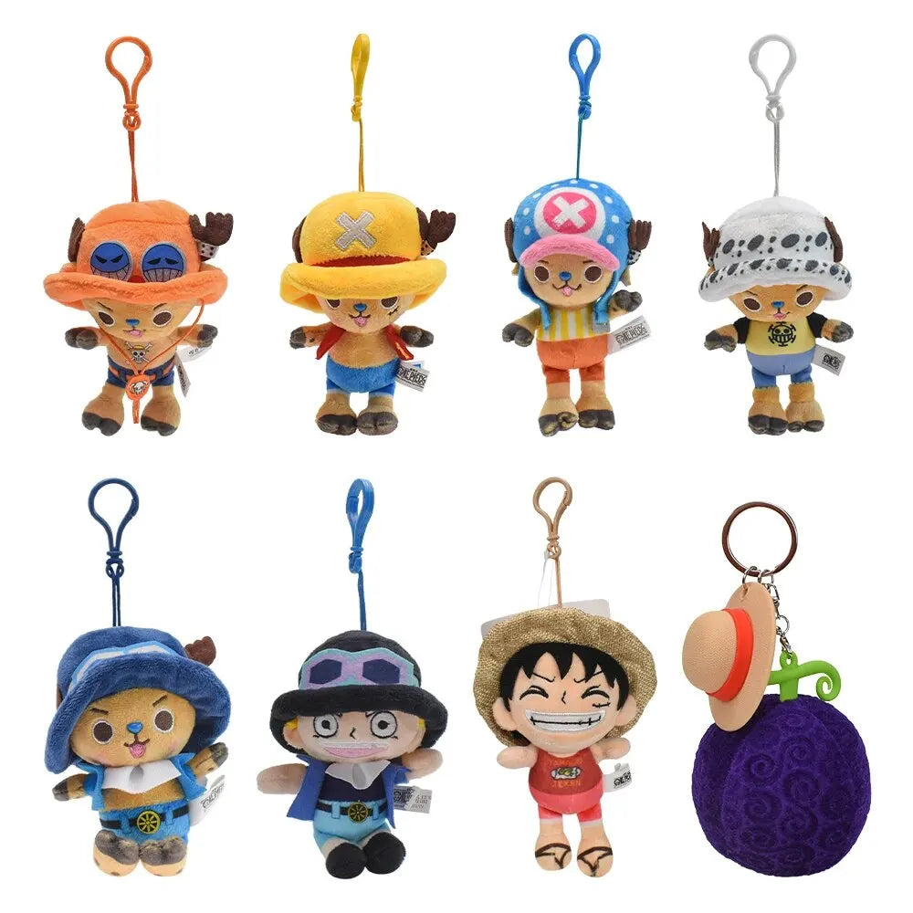 One Piece Plush Keychain Collection | Chopper, Luffy & More