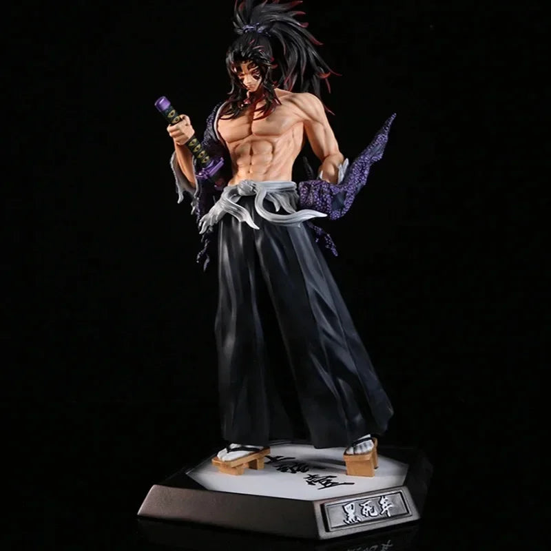 Action figures of Demon Slayer characters