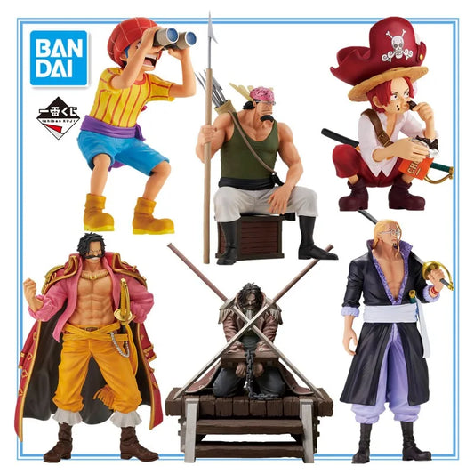 Original One Piece Collectible Figures: Gol·D·Roger, Silvers Rayleigh, Shanks and more