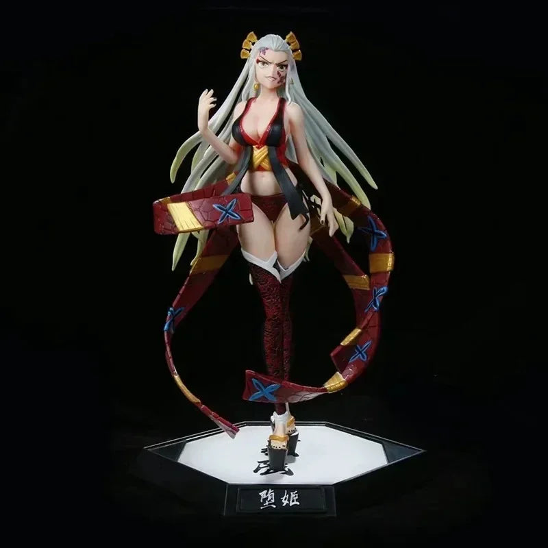 Action figures of Demon Slayer characters
