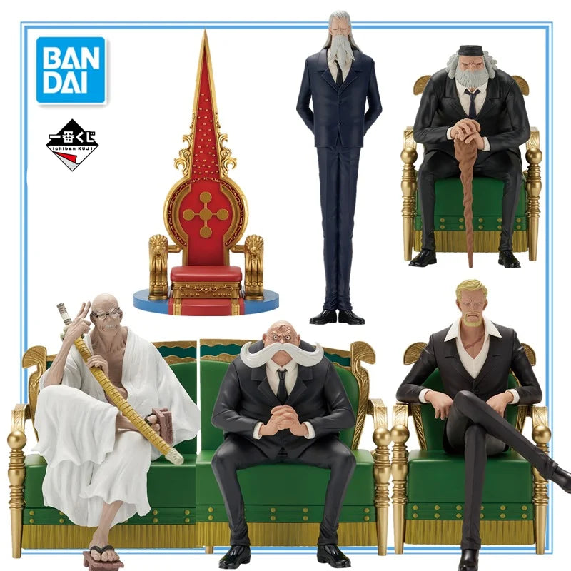 BANDAI original One Piece: Gorosei Figures Set | World Government Collection