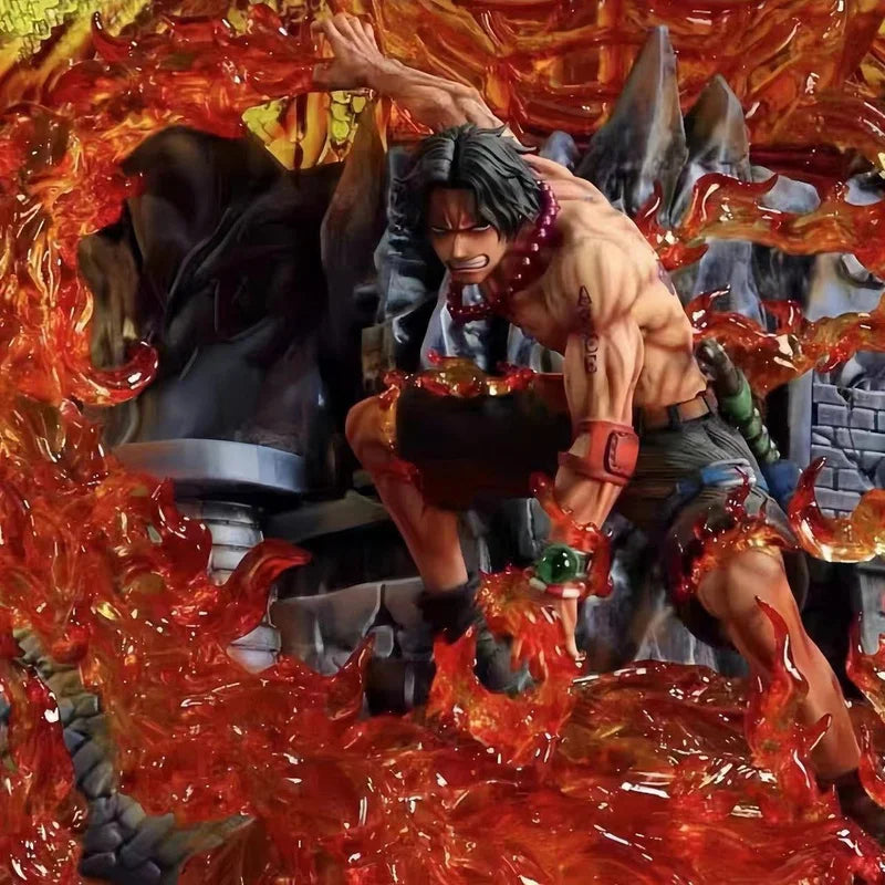One Piece: Portgas D. Ace with Whitebeard