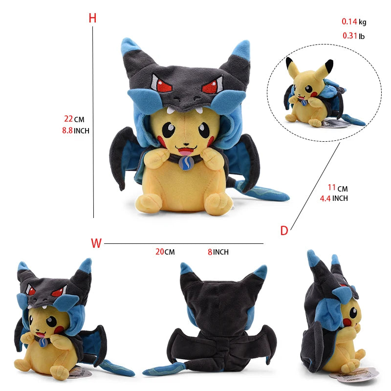 Pikachu Cosplay Plush Collection