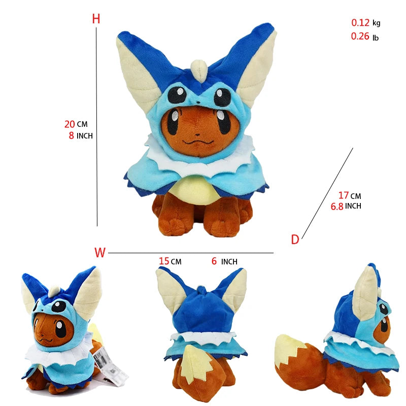 Eevee Evolution Plush Collection | Kawaii Cosplay Edition