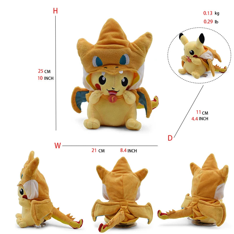 Pikachu Cosplay Plush Collection