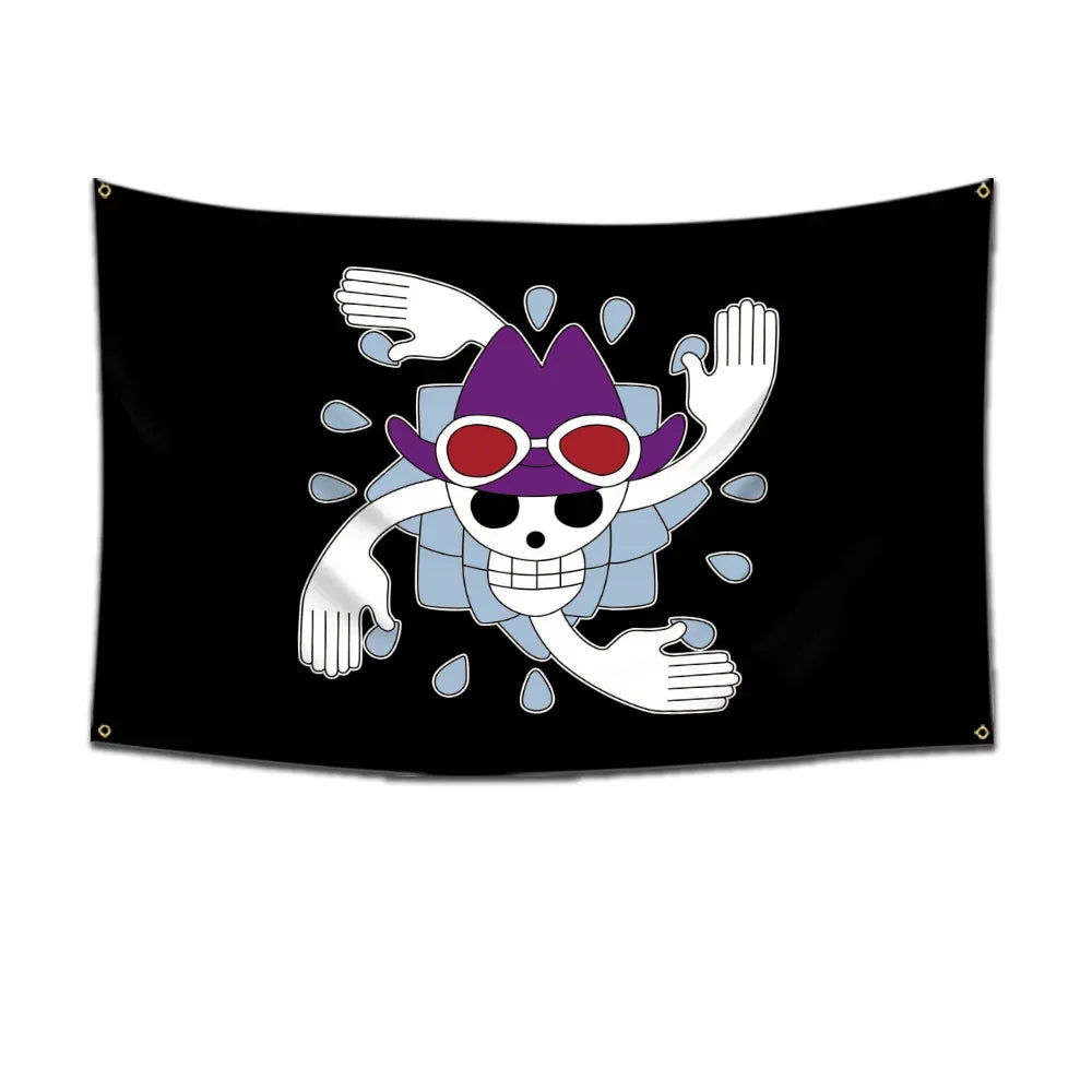 One Piece Pirate Flags | Straw Hat Crew Collection