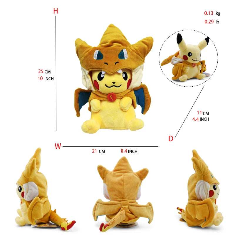 Pikachu Cosplay Plush Collection