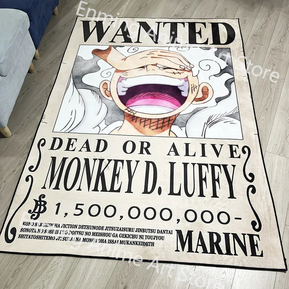 One Piece Luffy Gear 5 Rug | Anime Room Carpet Collection