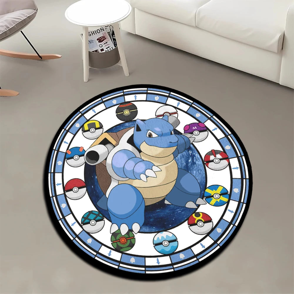Pokémon Neon Art Rug Collection | Starter Edition