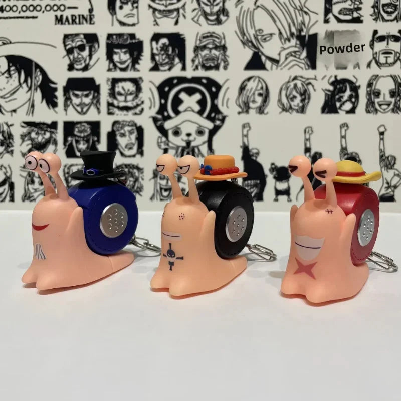 Den Den Mushi Keychain Collection