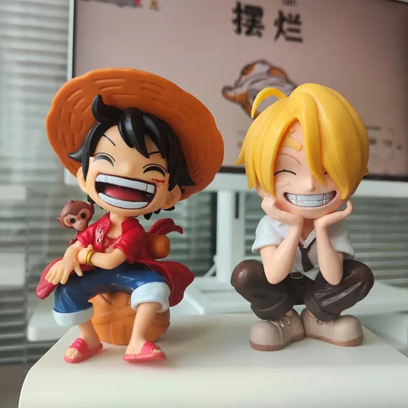 One Piece: Chibi Smiles Figure Set | Luffy, Zoro & Sanji