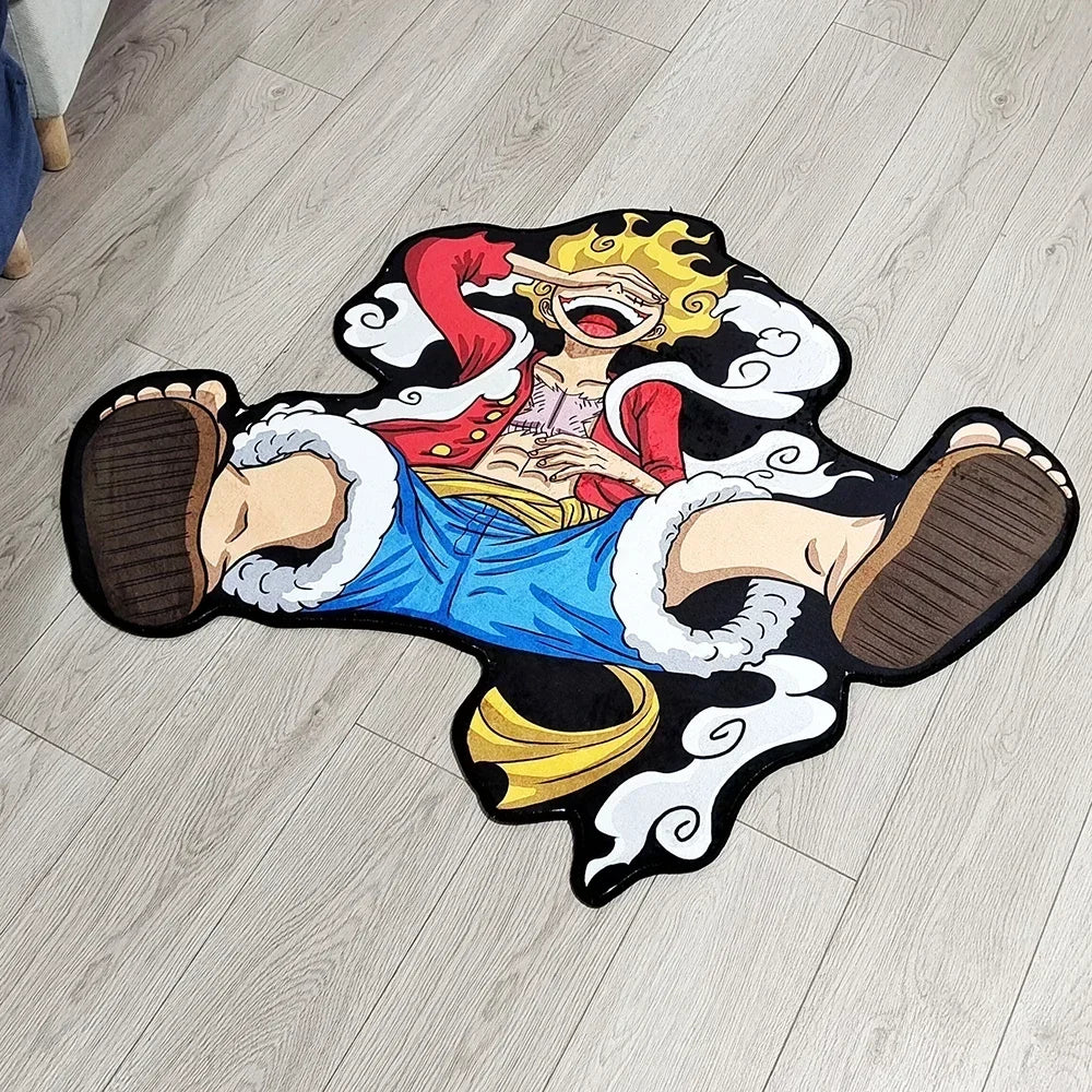 One Piece Luffy Gear 5 Rug | Anime Room Carpet Collection