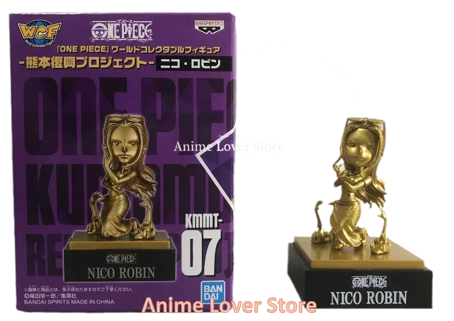 BANDAI original One Piece Gold Edition: Mini figures – Full crew set
