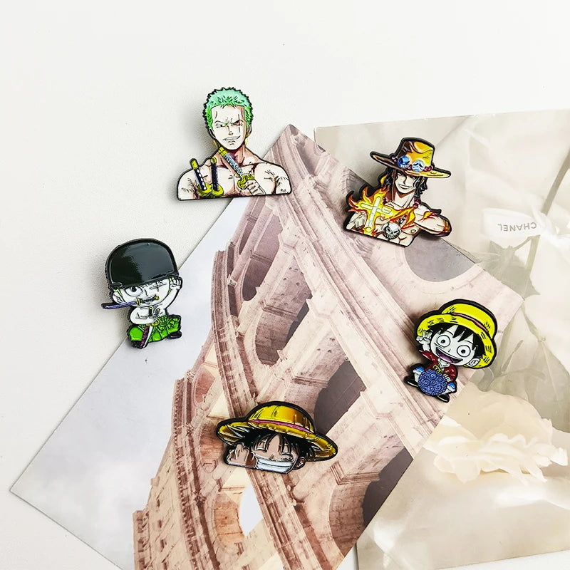 Pirate Crew Collection Metal Enamel Pins