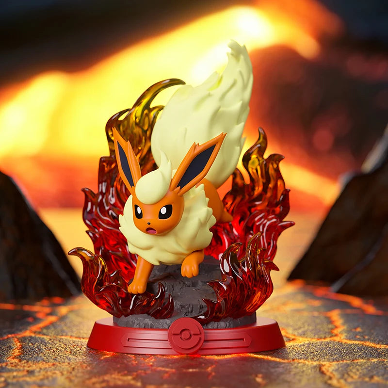 Pokémon: Eeveelutions Figure Set | Elemental Evolution Collection