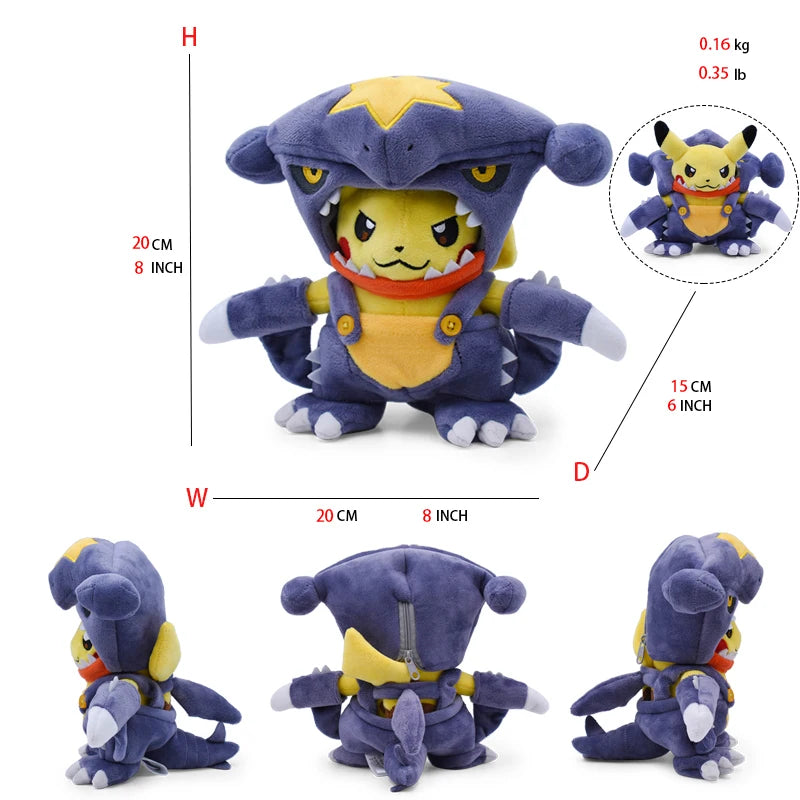 Pikachu Cosplay Plush Collection