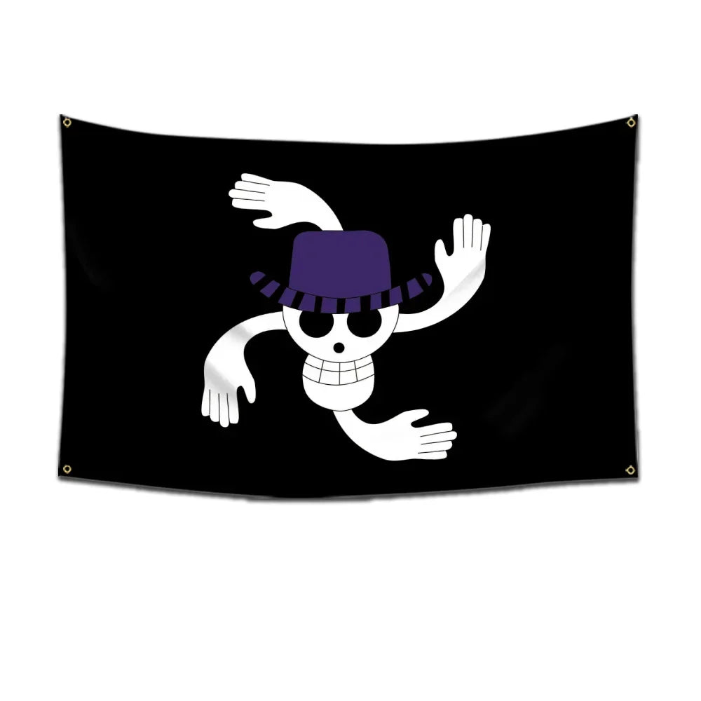 One Piece Pirate Flags | Straw Hat Crew Collection