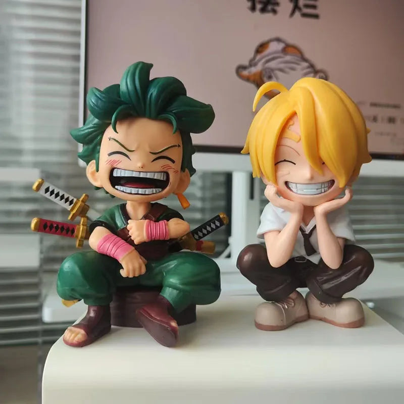 One Piece: Chibi Smiles Figure Set | Luffy, Zoro & Sanji