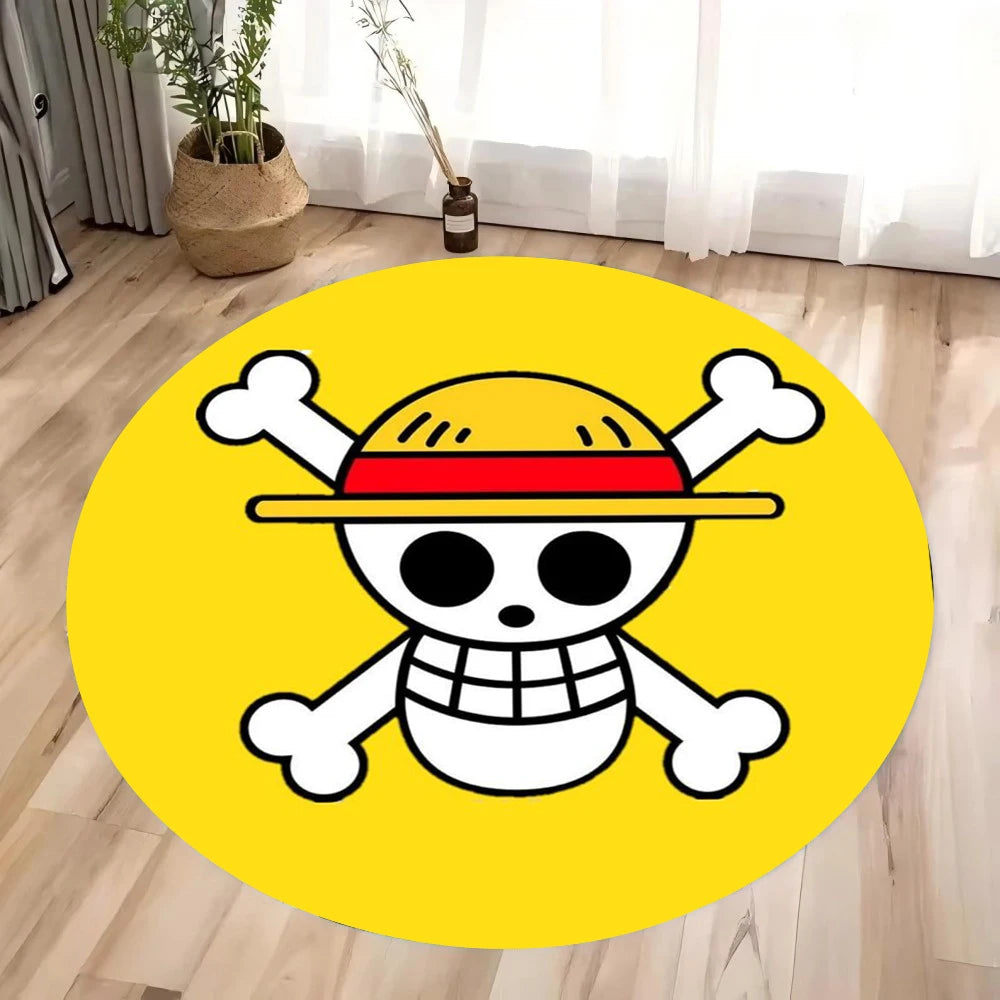 One Piece Pirate Crew Rug Collection | Straw Hat & Jolly Roger Designs