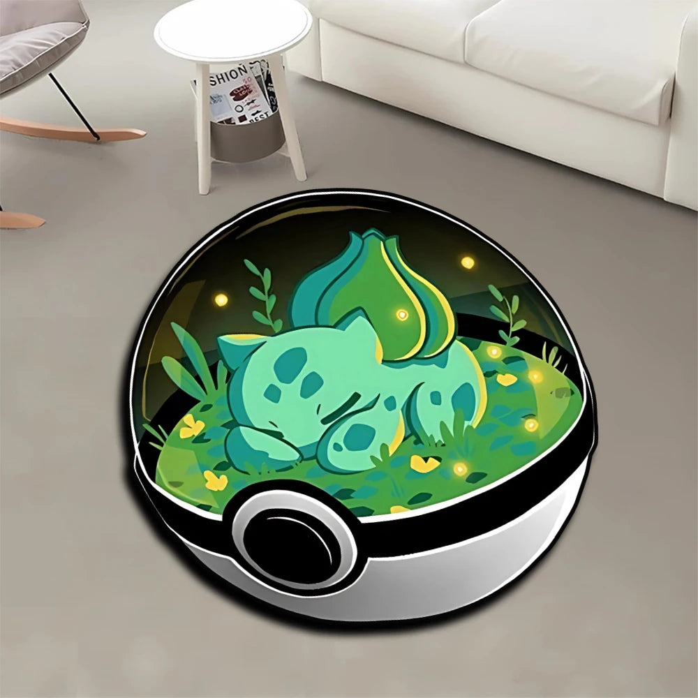 Pokémon Neon Art Rug Collection | Starter Edition