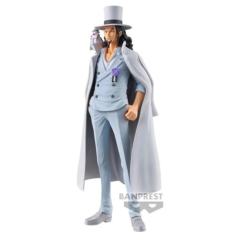 BANDAI original One Piece: CP9 Banpresto Figures | White Suit Edition