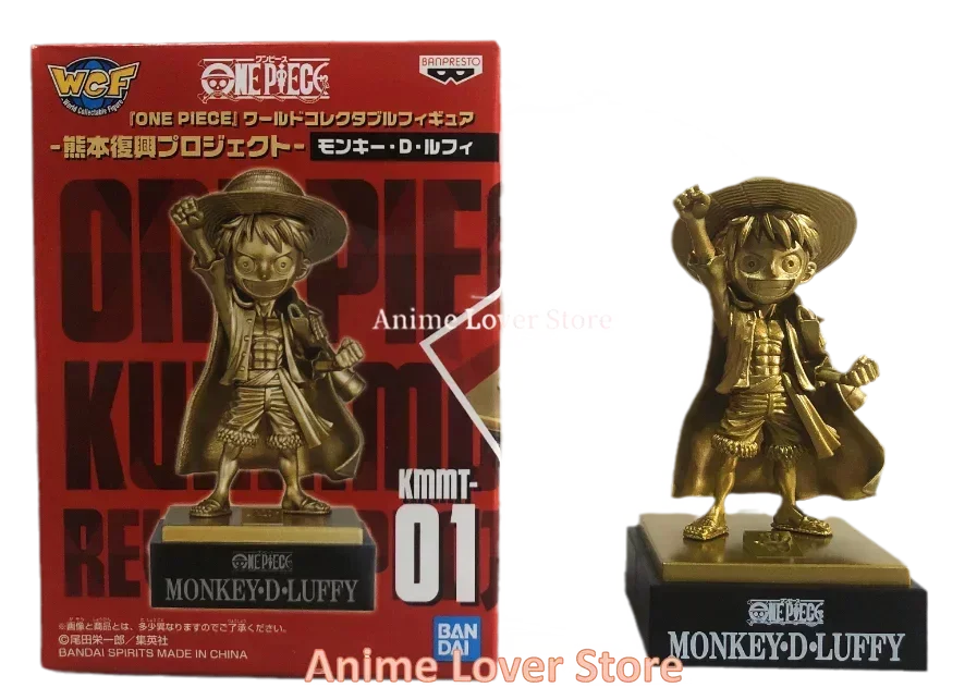 BANDAI original One Piece Gold Edition: Mini figures – Full crew set