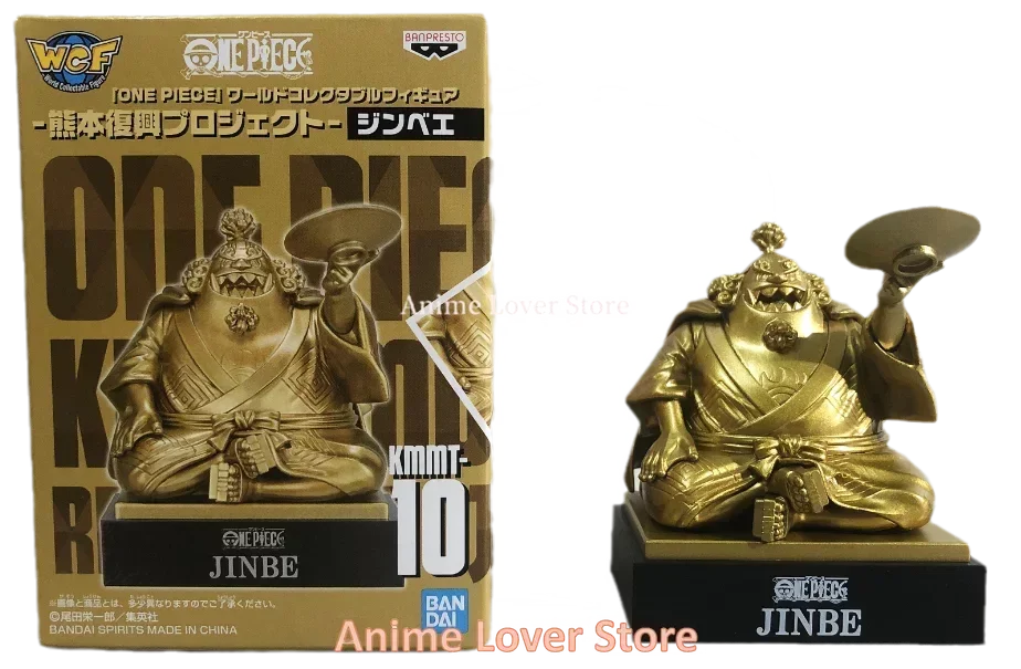 BANDAI original One Piece Gold Edition: Mini figures – Full crew set