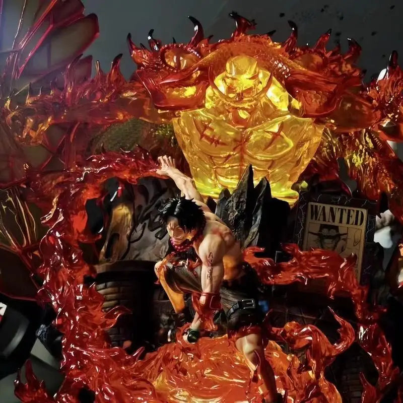 One Piece: Portgas D. Ace with Whitebeard