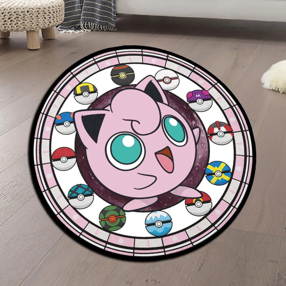 Pokémon Neon Art Rug Collection | Starter Edition