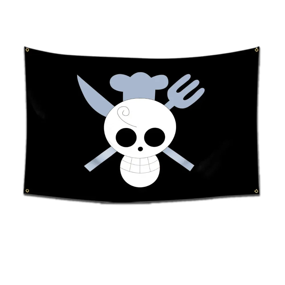 One Piece Pirate Flags | Straw Hat Crew Collection