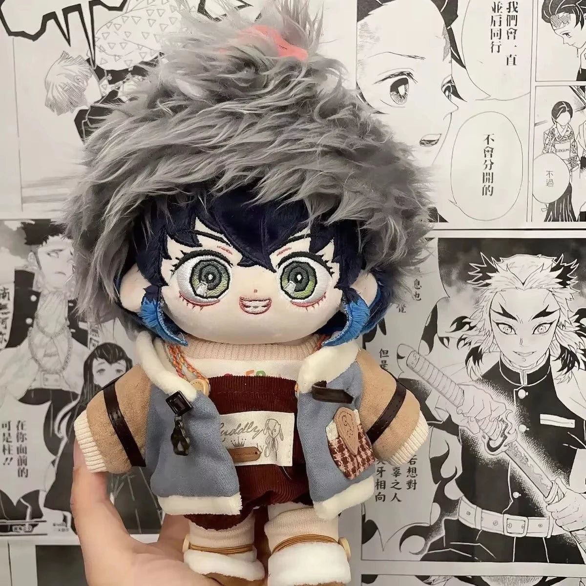 Original Demon Slayer Inosuke Hashibira Cosplay Plush