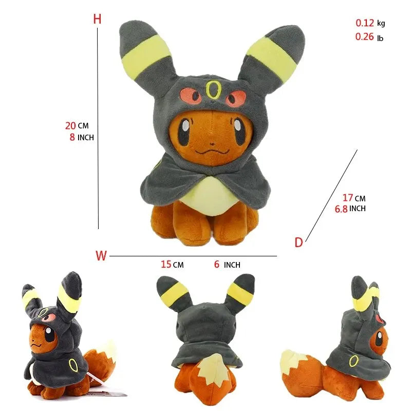 Eevee Evolution Plush Collection | Kawaii Cosplay Edition