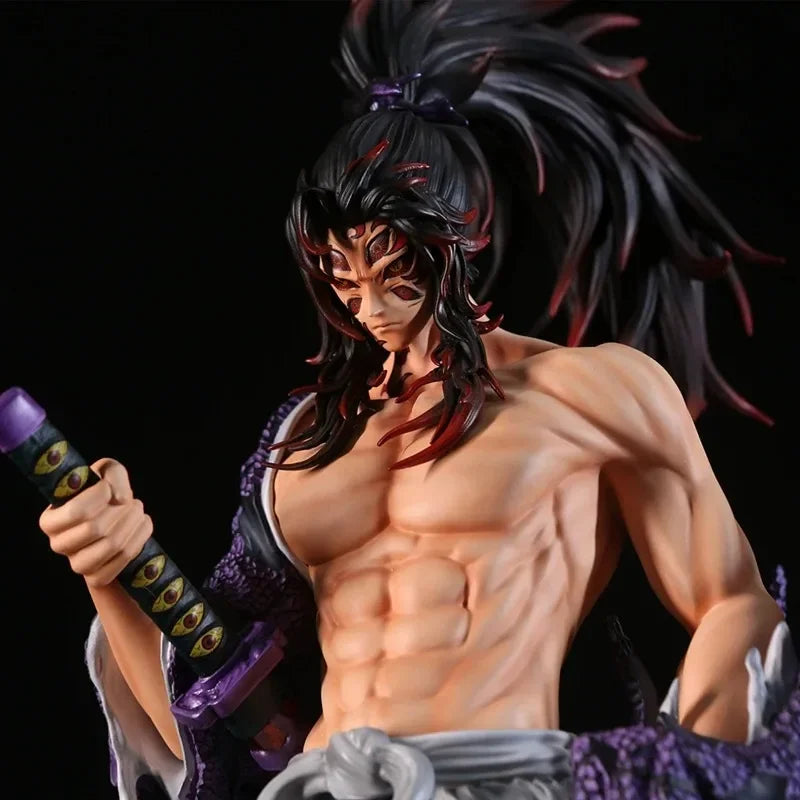 Action figures of Demon Slayer characters