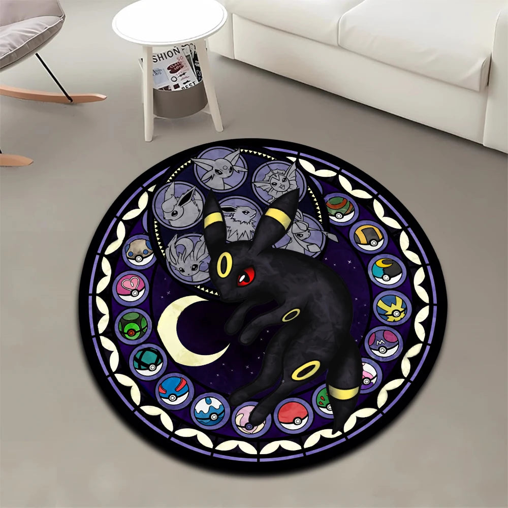Pokémon Neon Art Rug Collection | Starter Edition