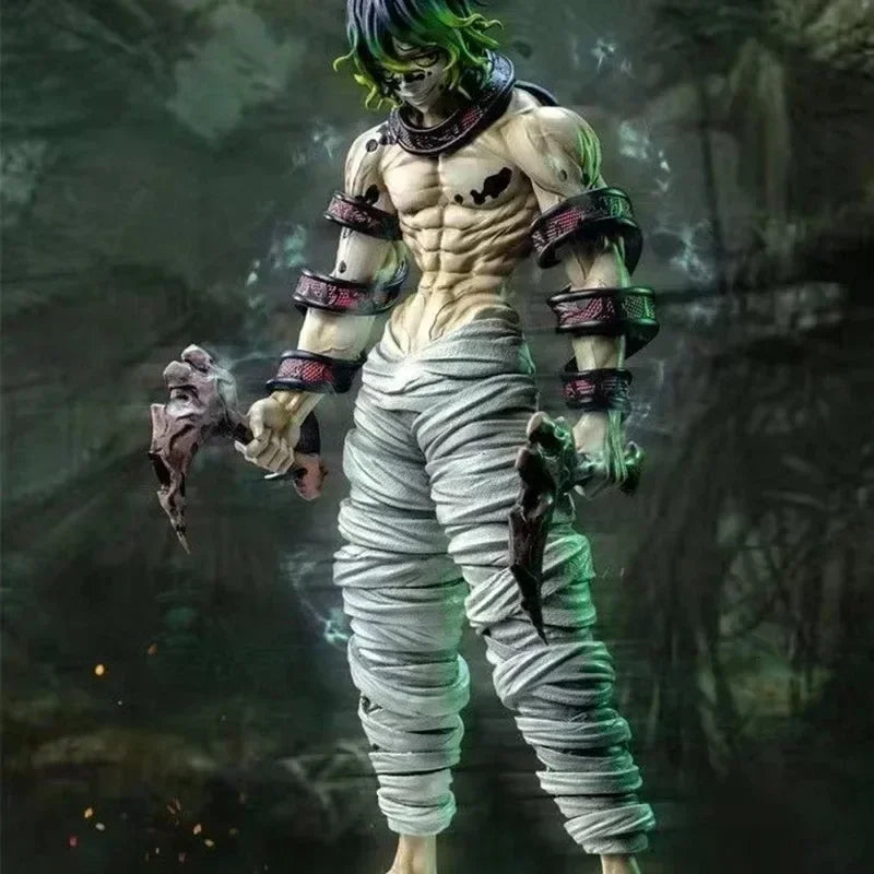 Action figures of Demon Slayer characters
