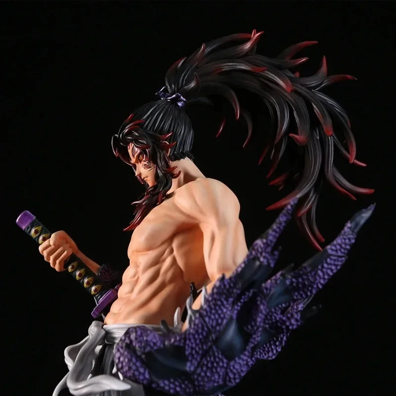 Action figures of Demon Slayer characters